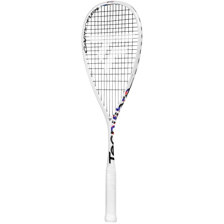 Tecnifibre Squashschläger Carboflex 125 X-Top V2 125g/kopflastig 2024 weiss - besaitet -